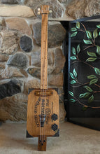 Load image into Gallery viewer, "Farmhouse" - Electric 3 String Cigar Box Guitar