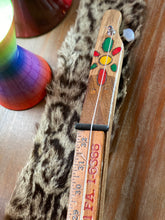 Load image into Gallery viewer, "Hippy Flowers" - Electric 1 String Diddly Bow