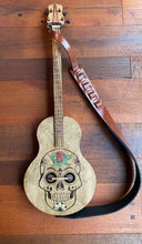 Load image into Gallery viewer, "Sugar Skull" - Acoustic 4 String Guitar