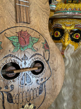 Load image into Gallery viewer, "Sugar Skull" - Acoustic 4 String Guitar