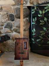 Load image into Gallery viewer, Peep Show - Acoustic  3 String Cigar Box Guitar
